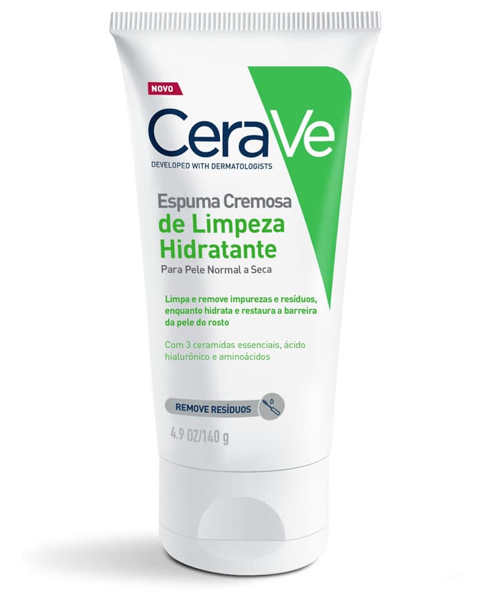 Espuma Cremosa de Limpeza Hidratante